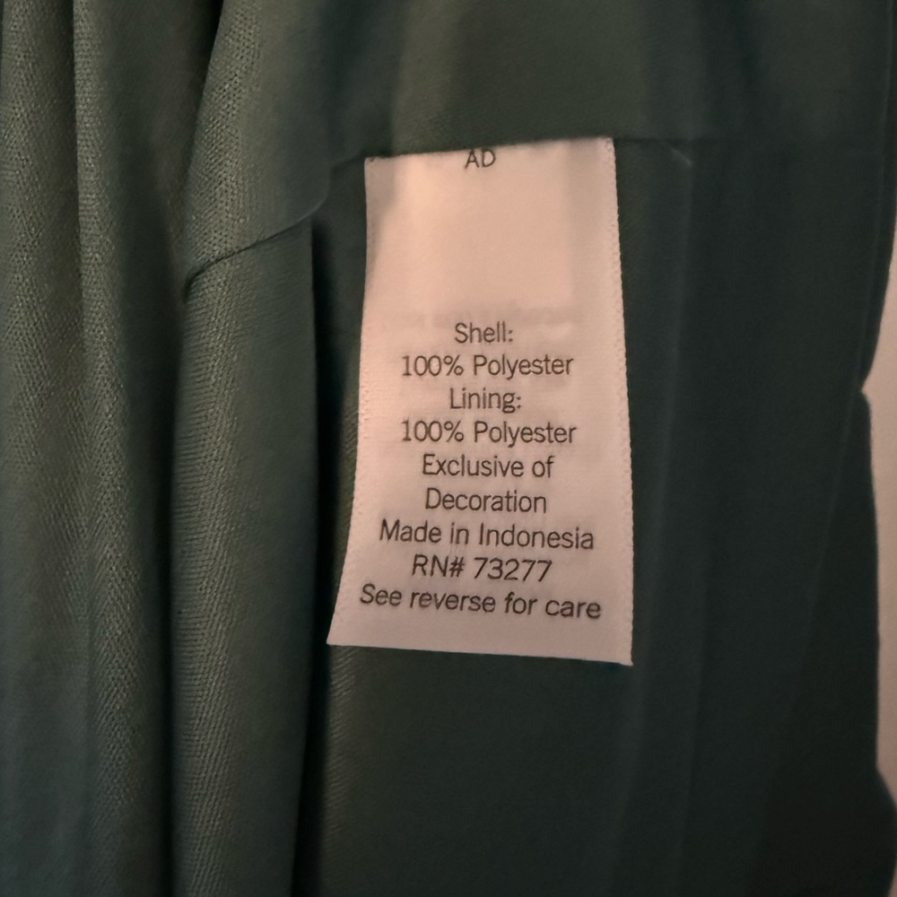 NWT 🪬Teal LC Lauren Conrad 2X Sleeved Dress - Picture 10 of 14